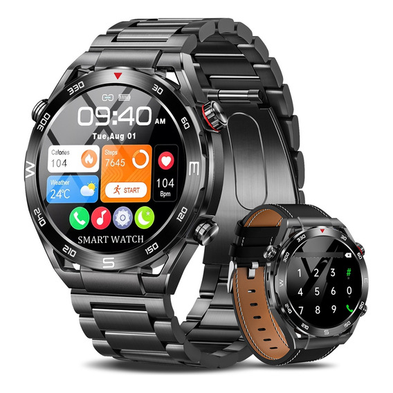 Reloj Inteligente Deportivo De Negocios Hombres Smartwatch