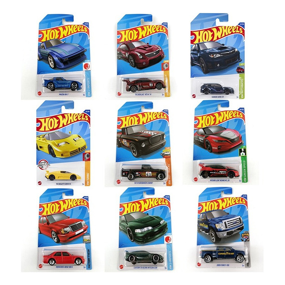 Carritos Hot Wheels Paq De 15 Autos Individuales Surtido