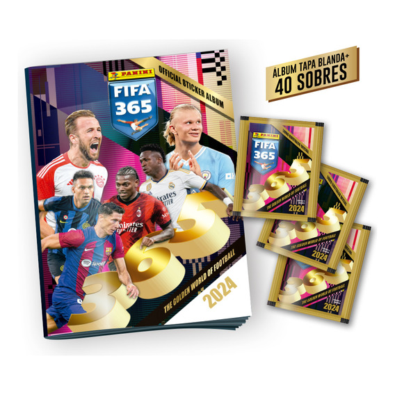 Pack Fifa 365 2024 (álbum + 40 Sobres)