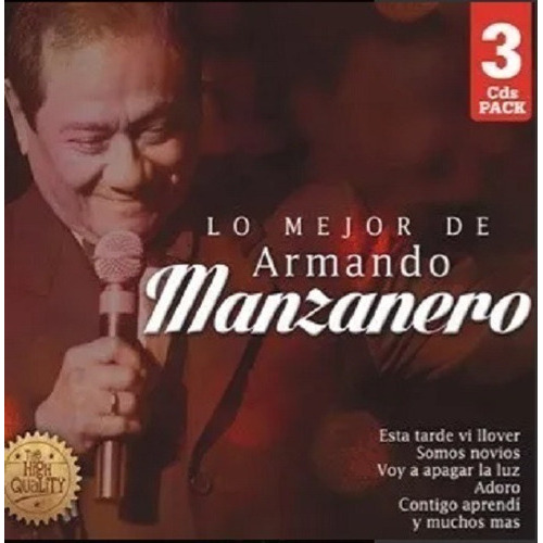 MANZANERO ARMANDO LO MEJOR DE - Físico - CD