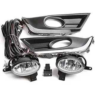 Kit Faros Niebla Crv 2017 2018 2019 Honda Cr-v Filo Cromo