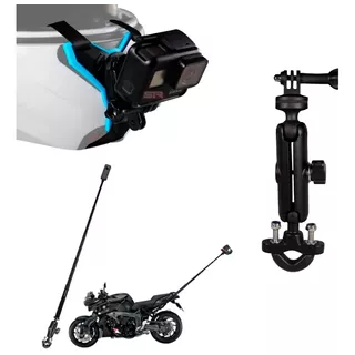 Kit Bases Soporte Cámara Go / Pro Osmo / Sjcam