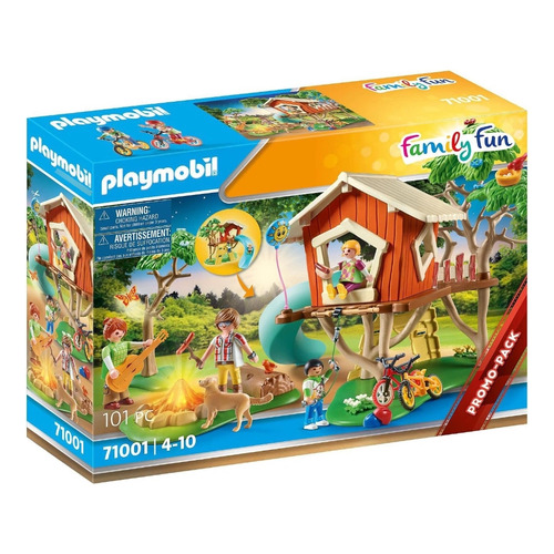 Playmobil 71001 Aventura En La Casa Del Árbol Con Tobogán Cantidad De Piezas 101 Versión Del Personaje Family Fun