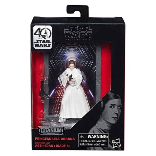 Star Wars Black Series 40 Aniversario Princess Leia Figura