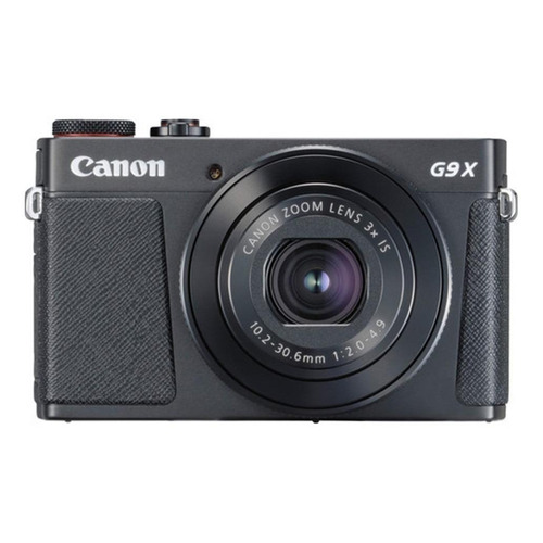  Canon PowerShot G9 X Mark II compacta color  negro