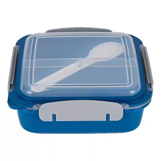 Taper Vianda Lunchera Salad Box 1450ml 2 Pisos Libre Bpa