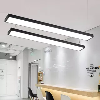 Lampara Led Colgante Lineal 48w Luz Blanca Ledon 