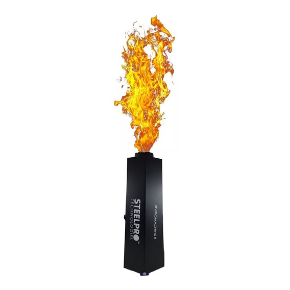 Maquina De Fuego Dmx 200w Show Flame Lanza Llamas Steelpro