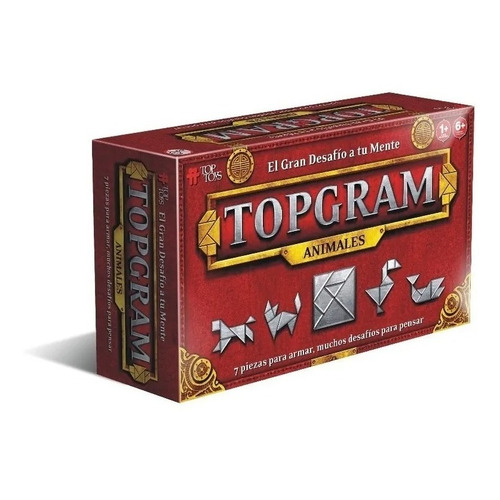 Juego De Mesa P/ Chicos Topgram Animales Top Toys