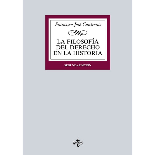 Filosofia Del Derecho En La Historia,la - Contreras,franc...
