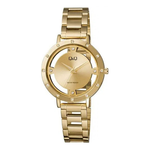 Reloj Para Mujer Q&q Q&q Mujer Qc23j010y Dorado