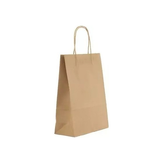 Bolsas De Papel Kraft 22x30x10 50 Unidades