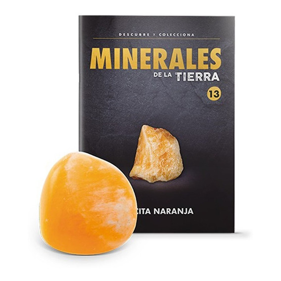 Minerales De La Tierra - Calcita Naranja Coleccionable Comer