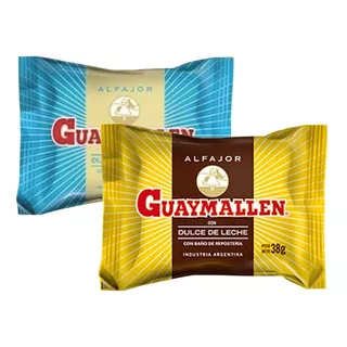 Alfajor Guaymallen X20 Compañía De Golosinas Guaymallen Alfajores - Pack - 20 - 1 - 38 G