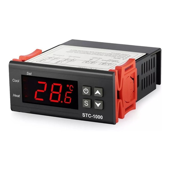 Termostato Digital Stc1000 Doble Control Frio Y Calor Full