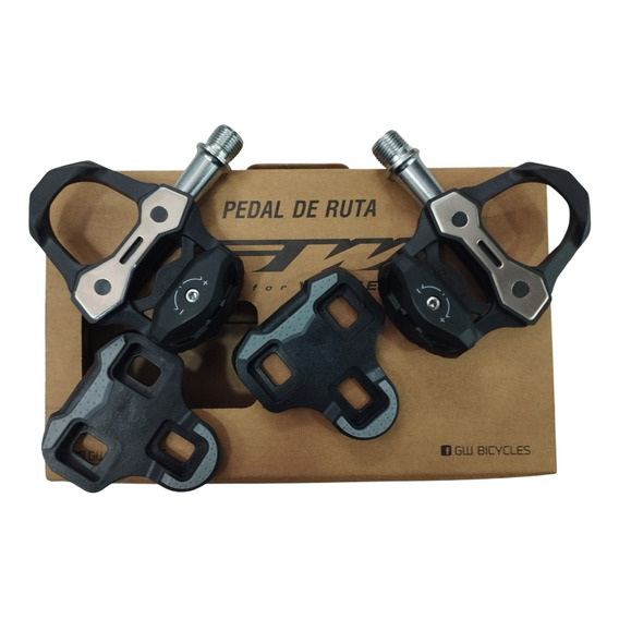 Pedales Gw Carbón Bicicletas Ruta Ligero 