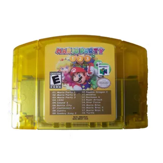 Mario Party 1 2 3 Colección + 15 Juegos Nes Nintendo 64 N64