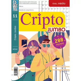 Lv Coquetel Jumbo Cripto - 11, De Equipe Coquetel. Editora Nova Fronteira Participações S/a, Capa Mole Em Português, 2021