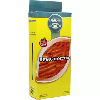 Betacaroteno X 300 Comprimidos!  - Lafarmen