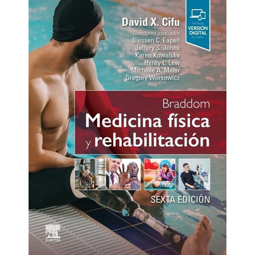Braddom. Medicina Física Y Rehabilitación 6ta Edición, De Cifu X. David. Editorial Elsevier, Tapa Dura En Español, 2022