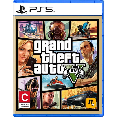 Gta V Grand Theft Auto V Playstation 5 Juego Fisico Ps5