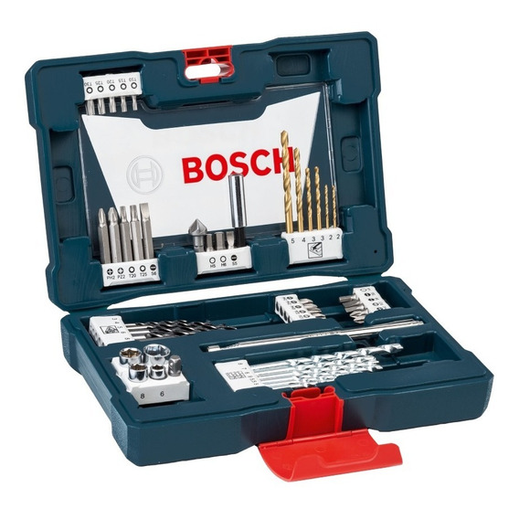 Kit De Brocas Y Puntas Bosch V-line 48 Unidades