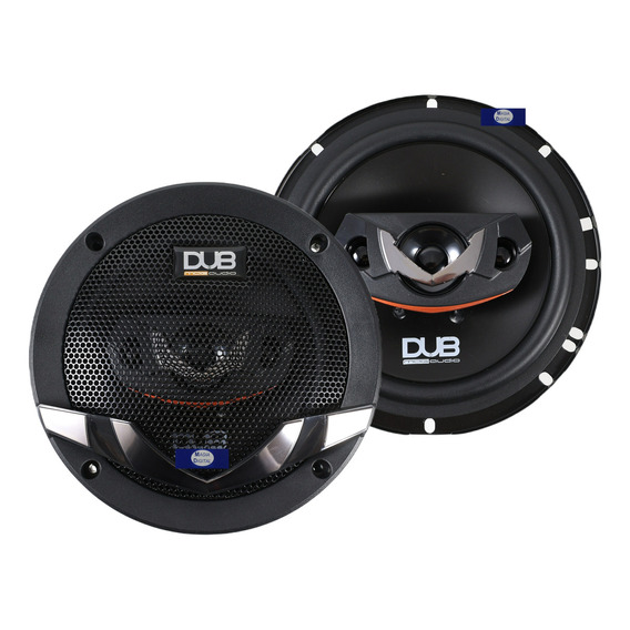 Bocinas 6.5 Pulgadas Dub Dub465 240 Watts 4 Vias Full Range Color Negro