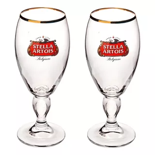 2 Taças Ambev Stella Artois Belgium De 250ml