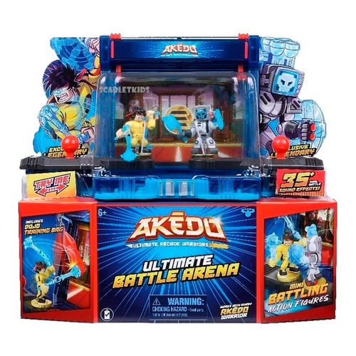 Akedo Ultimate Arcade Warrior Arena 2 Fig C/sonido Int 14217