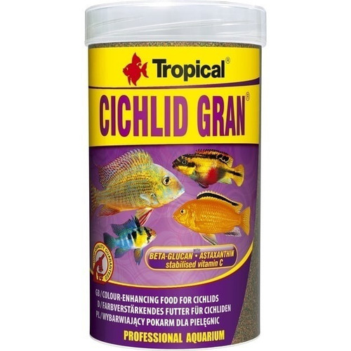 Alimento Premium Tropical Cichlid Gran Peces Ciclidos 138grs