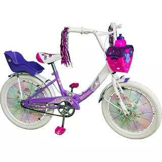 Bicicleta De Unicornio Para Nenas Rdo20 Full Reforzada. 