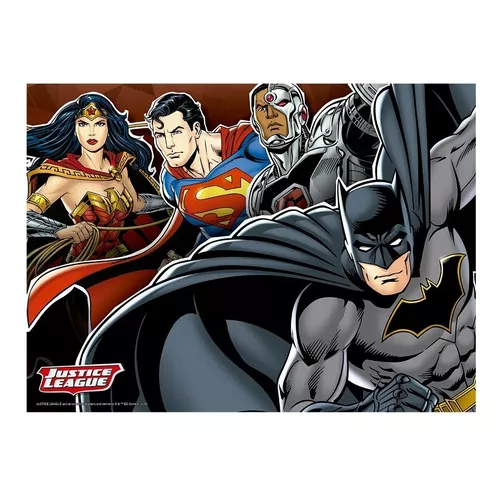 Puzzle 1000 peças Liga da Justiça - Loja Grow