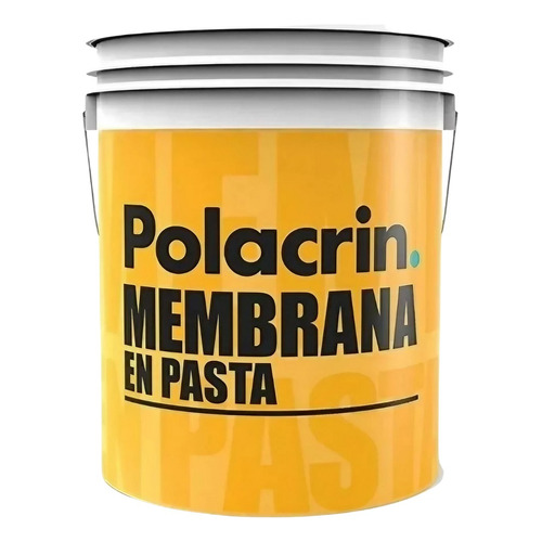 Membrana Liquida Polacrin 4 Lts Alta Gama Acabado Mate Color Blanco