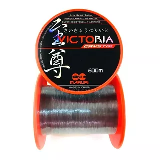 Linha Mono Victoria Crystal 0,23mm 7lb/3kg (600m) - Maruri