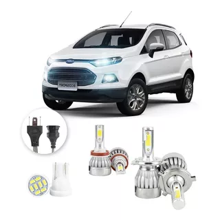 Lampadas Led Ford Ecosport 2013 A 2017 H4 H8 20000lm