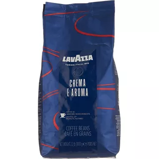 Café Em Grão Torrado Lavazza Crema Aroma Importado 1kg 