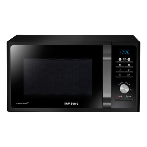 Microondas Grill Samsung De Interior Cerámico Mg23f3k3ta 23l