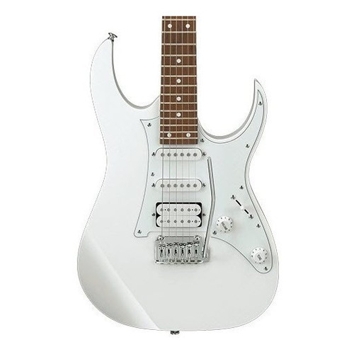 Guitarra eléctrica Ibanez RG GIO GRG140 soloist de álamo white con diapasón de amaranto