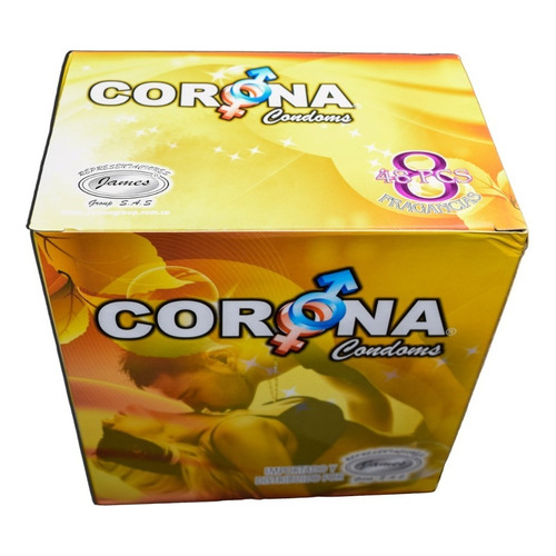 144 Preservativos Corona Condón - Unidad