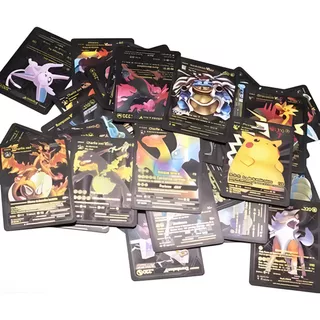 Tarjetas Pokemon Cartas 55ud Metalizadas En Inglés Original