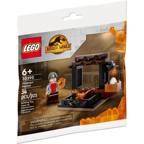  Lego Jurassic World - 30390 - Polybag - Dinosaur Market 