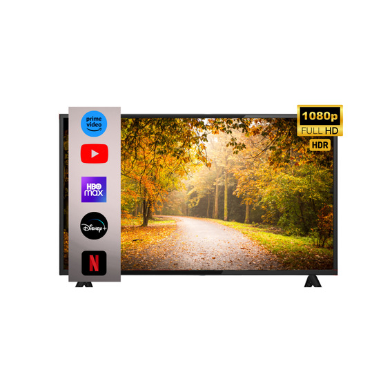 Smart TV Quantum Pro Smart TV QY43 LED Full HD 43" 220V