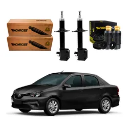  Kit Amortecedor Dianteiro Etios Sedan 1.5 2017 A 2019