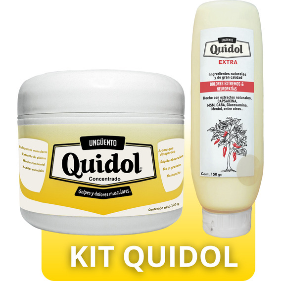 Kit Quidol + Quidol Extra / Dolor Intenso & Neuropatías 