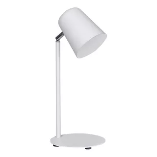 Velador Moderno Blanco/negro/plata Led E27 Vg