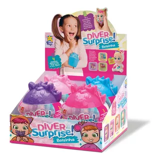 Diver Surprise Bolsinha Boneca Surpresa Mama E Chora