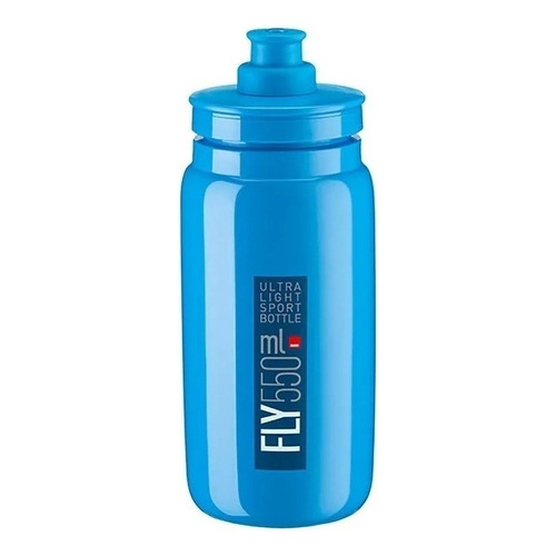 Caramañola Elite Fly 550ml Botella Ultra Liviana- Lucas Bike COLORES AZUL Color Celeste