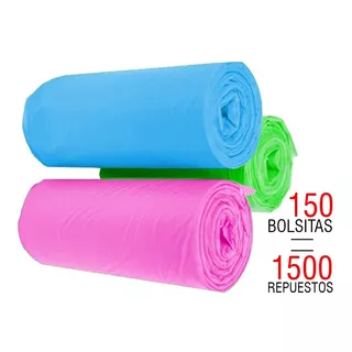 Bolsitas Repuesto Sanitario X 150 (1.500 Bolsitas)