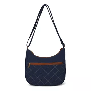 Bolso Manos Libres Macoly M211 Jean Acolchado