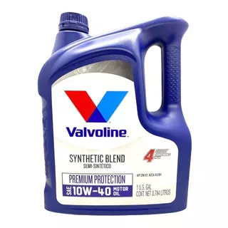 Aceite Semisintetico 10w40 Valvoline + Regalo Nafta Diesel